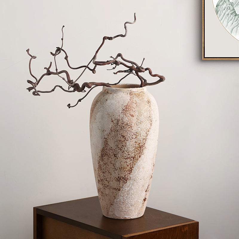 Rustic Swirl Vase
