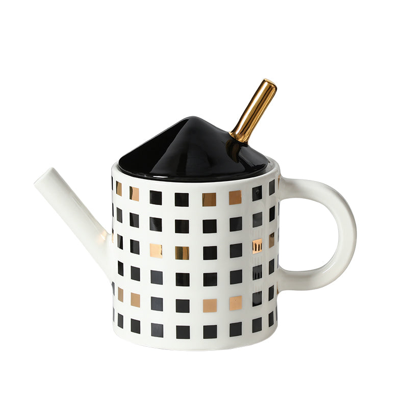 Grid Luxe Teapot