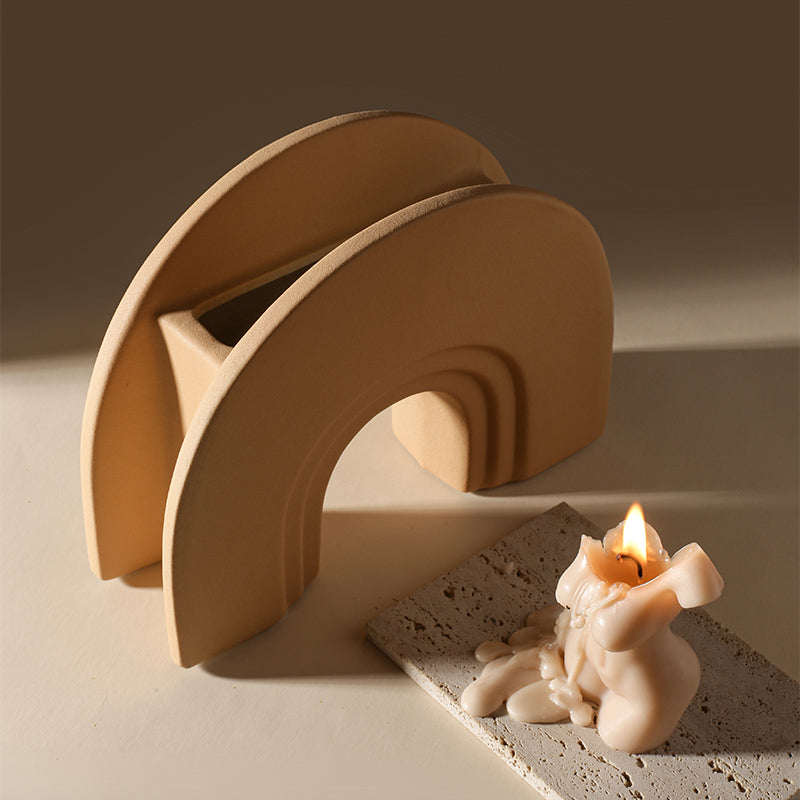 Sandstone Arch Vase