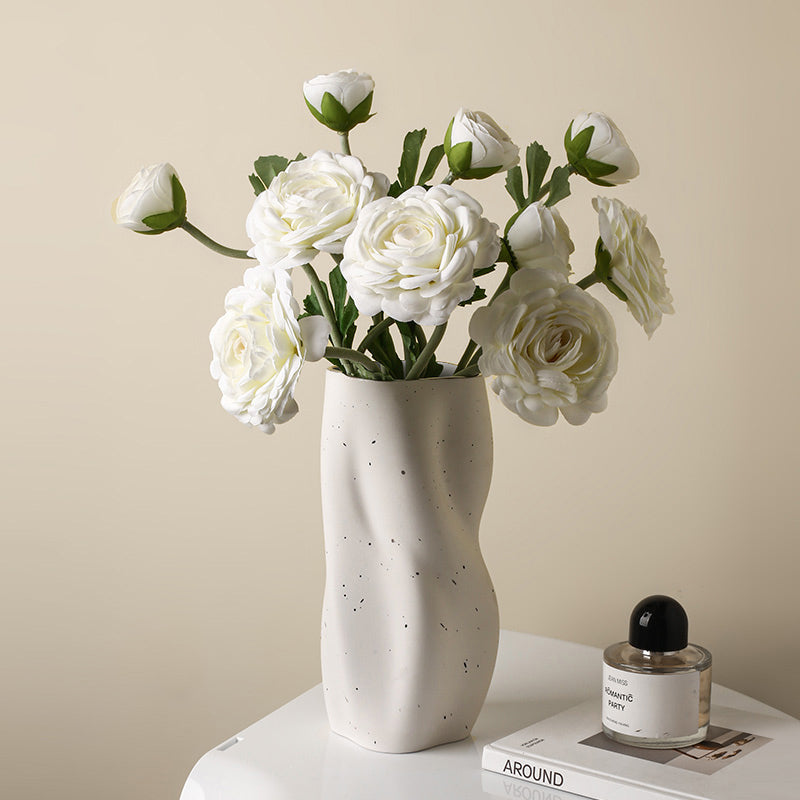 Wavy Marble Vase