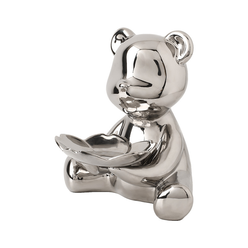 Silver Bear Tray