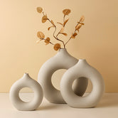 Hollow Circle Vase