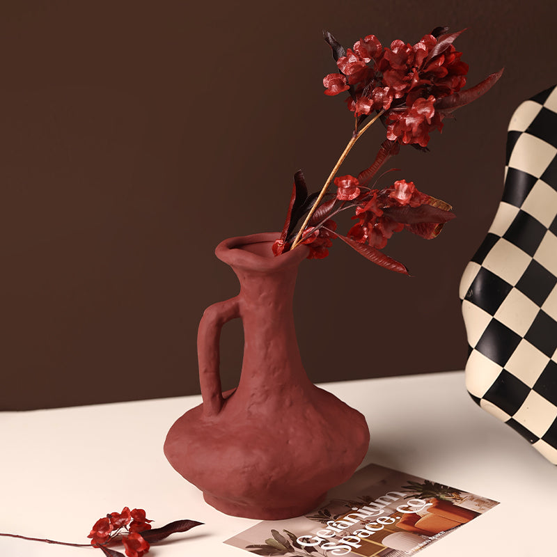 Rustic Clay Pitcher