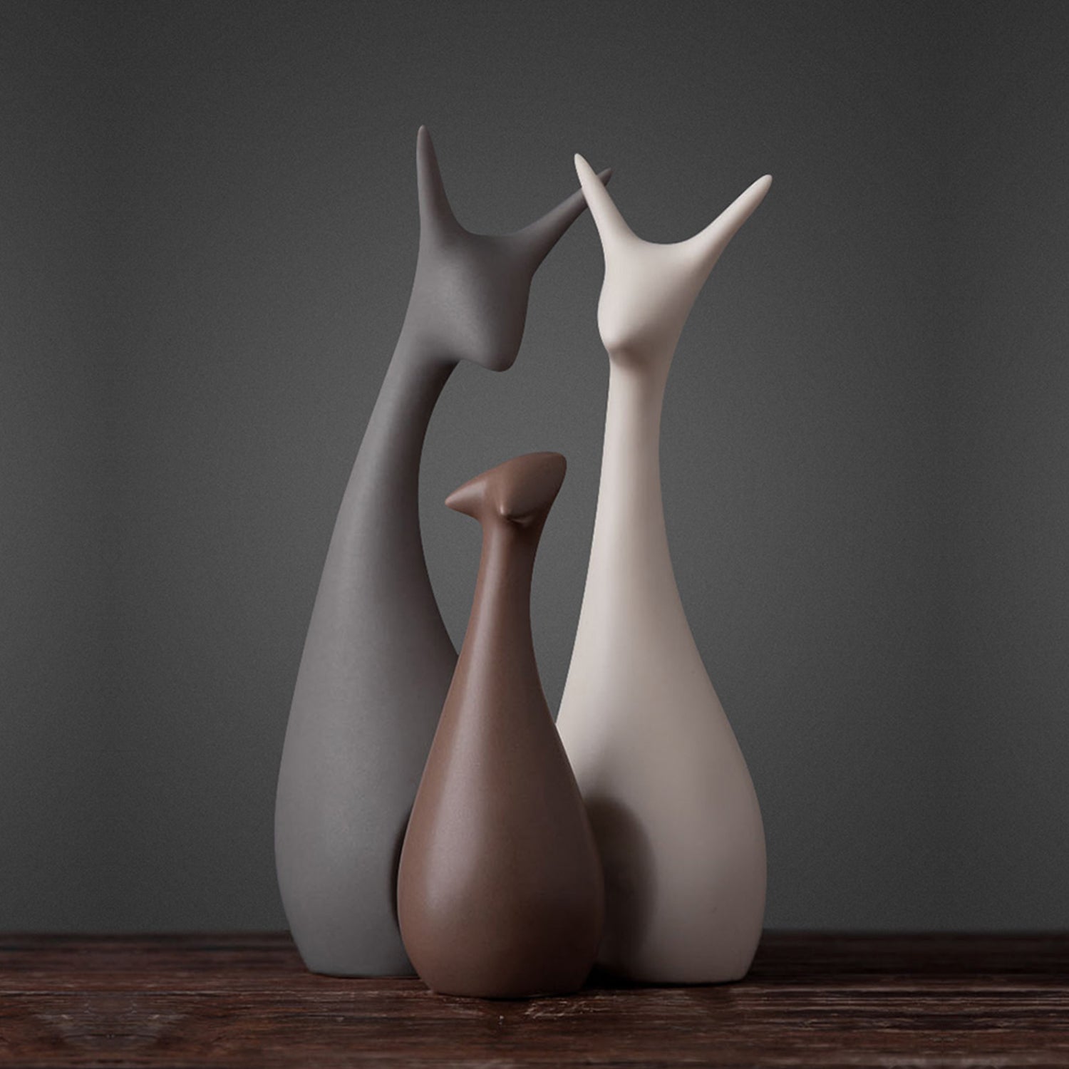 Elegant Deer Family Set