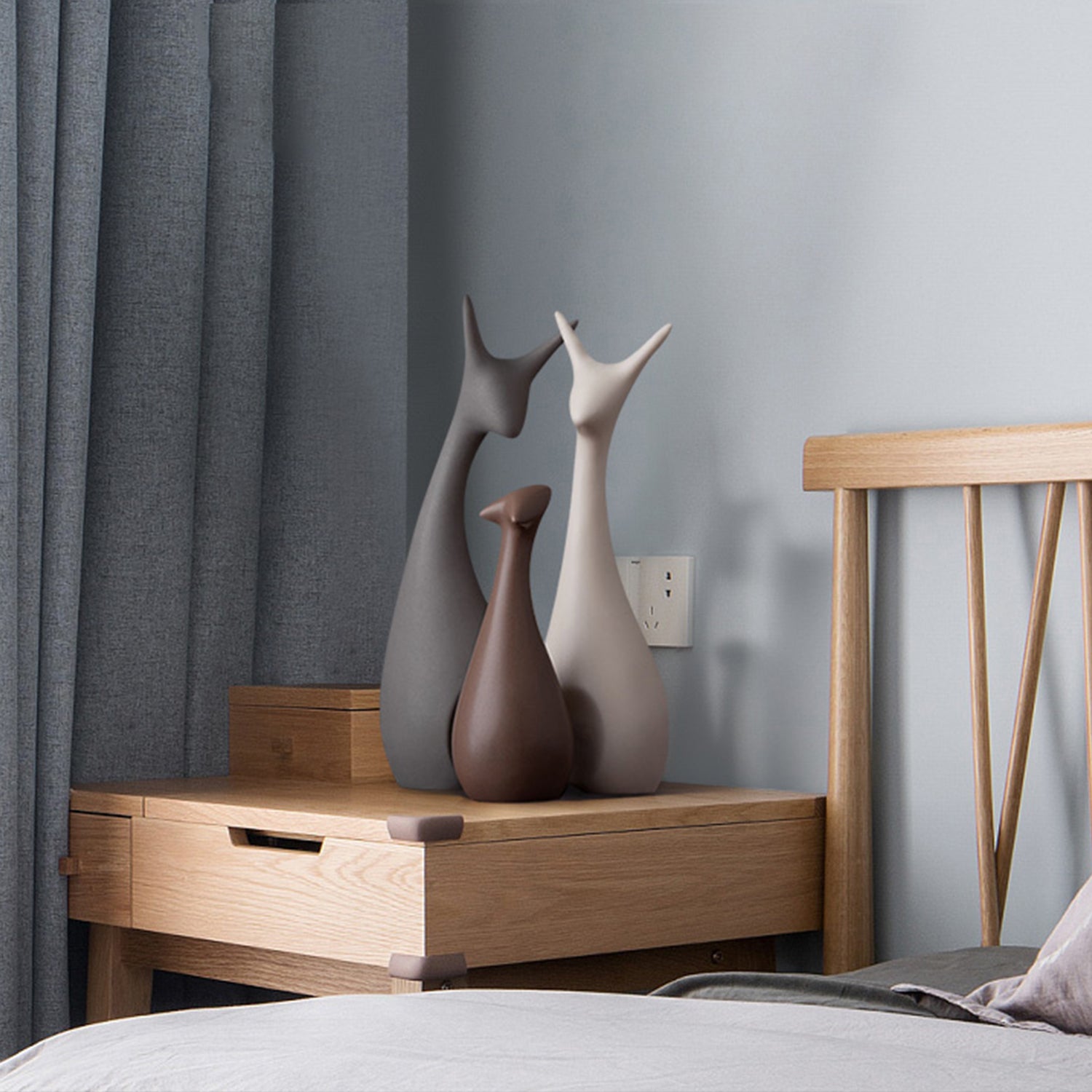 Elegant Deer Family Set