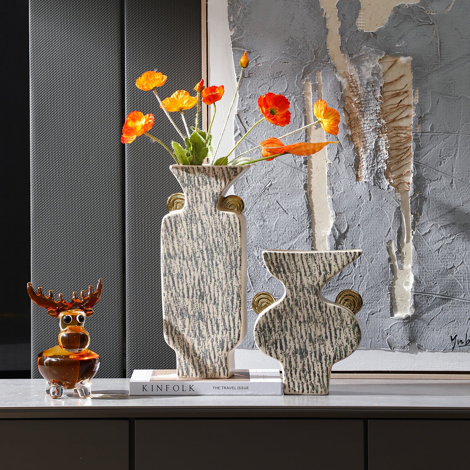 Aureum Grove Vase Small